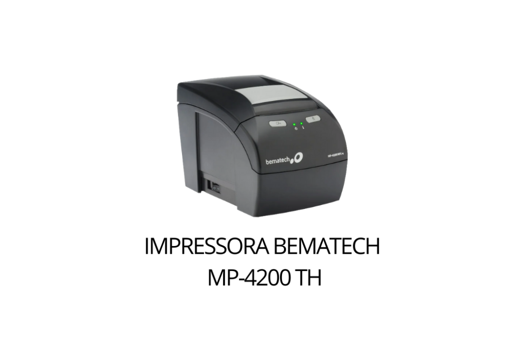 Como instalar a impressora Bematech MP-4200 TH